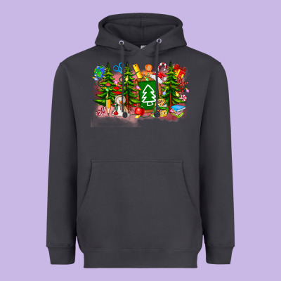 Christmas Teacher Heavyweight Hoodie Designed By Cowhidedigitalart