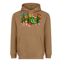 Toasted Coconut Christmas teacher Heavyweight Hoodie - CowhideDigitalArt