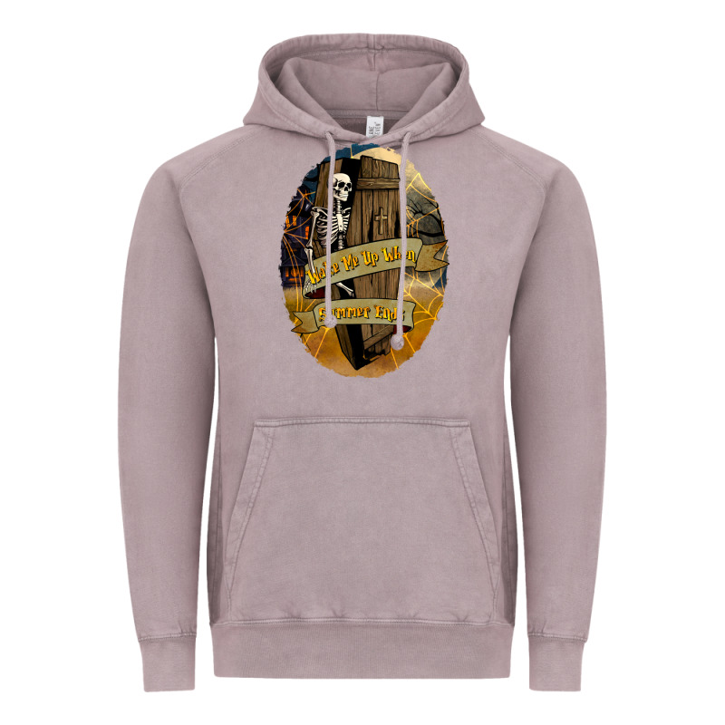 Wake Me Up When Summer Ends Vintage Hoodie by texasbilliewilder | Teevron