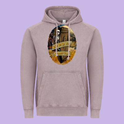 Wake Me Up When Summer Ends Vintage Hoodie Designed By Texasbilliewilder