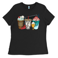 Black western volleyball coffee cups bbs Ladies Tee - BundleAndBundleShop