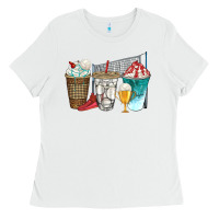 White western volleyball coffee cups bbs Ladies Tee - BundleAndBundleShop