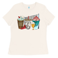 Bone western volleyball coffee cups bbs Ladies Tee - BundleAndBundleShop