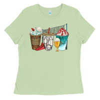 Matcha western volleyball coffee cups bbs Ladies Tee - BundleAndBundleShop