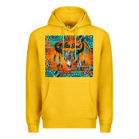 Lemon wild soul boho bull skull Premium Hoodie - RanaPortraitStore
