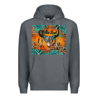 Rock wild soul boho bull skull Premium Hoodie - RanaPortraitStore