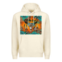 Sandshell wild soul boho bull skull Premium Hoodie - RanaPortraitStore