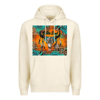 Tofu wild soul boho bull skull Premium Hoodie - RanaPortraitStore
