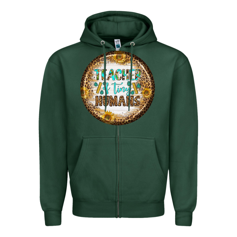 Teacher Of Tiny Earrings Zipper Hoodie by BundleAndBundleShop | Teevron