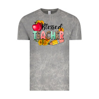 Cloud Rock blessed teacher Vintage Tee - NancyCooperArtShop