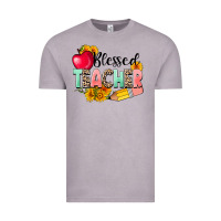 Vintage Zinc blessed teacher Vintage Tee - NancyCooperArtShop