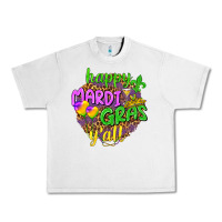 Lunar Rock Happy Mardi Gras y'all Urban Heavy Tee - NancyCooperArtShop