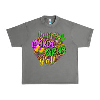 Tornado Happy Mardi Gras y'all Urban Heavy Tee - NancyCooperArtShop
