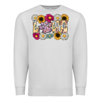 Dove Grey love dog Premium Sweatshirt - CowhideDigitalArt