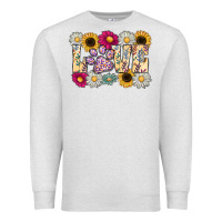 Oatmeal Heather love dog Premium Sweatshirt - CowhideDigitalArt