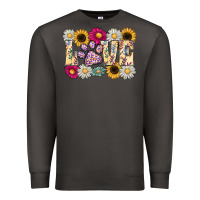 Smoke love dog Premium Sweatshirt - CowhideDigitalArt
