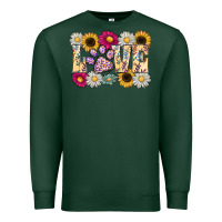 Sports Green love dog Premium Sweatshirt - CowhideDigitalArt