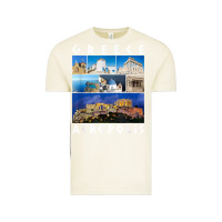 Vintage Arctic greece acropolis famous sights gallery traveler souvenir t shirt Vintage Tee - baoMotion
