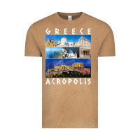 Vintage Camel greece acropolis famous sights gallery traveler souvenir t shirt Vintage Tee - baoMotion