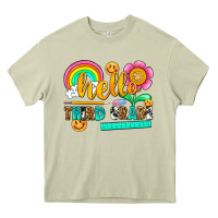 Mossy hello third grade Heavy Core Tee - NancyCooperArtShop