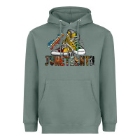 Sage steppin into juneteenth Heavyweight Hoodie - SublimationCraftShop