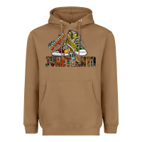 Toasted Coconut steppin into juneteenth Heavyweight Hoodie - SublimationCraftShop