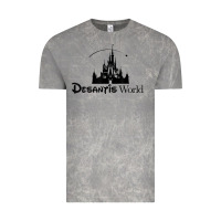 Cloud Rock desantis world anti woke corporation political t shirt Vintage Tee - baoMotion
