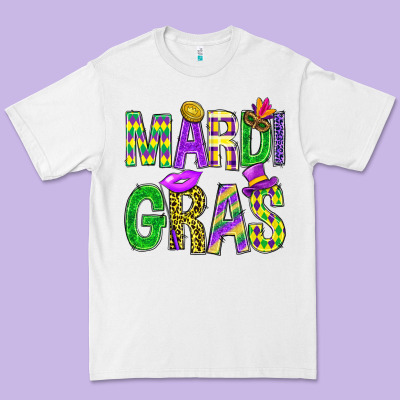 Mardi Gras Carnaval Mask With Fleur De Lis Premium Tee Designed By Bundleandbundleshop