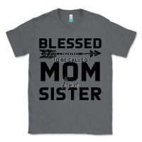 Charcoal Heather Blessed Mom And Sister Classic Tee - Bettercallsaul