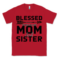 Red Blessed Mom And Sister Classic Tee - Bettercallsaul