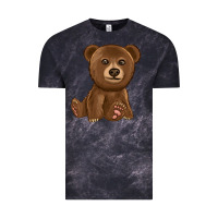 Cloud Black bear Vintage Tee - texasbilliewilder