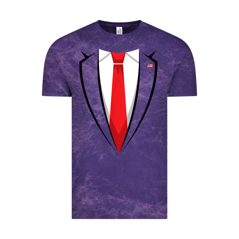 Halloween Trump Suit Shirt Us President Easy Costume T Shirt Vintage Tee by baoMotion | Teevron