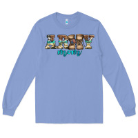 Colony Blue western camo pattern army mom Long Sleeve Tee - Jasminsmagicworld