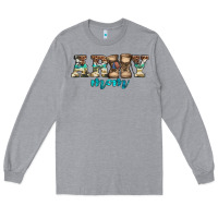 Heather Grey western camo pattern army mom Long Sleeve Tee - Jasminsmagicworld
