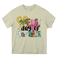Mossy my first day of 5th grade Heavy Core Tee - NancyCooperArtShop