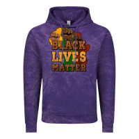 Cloud Purple black lives matter Vintage Hoodie - NancyCooperArtShop