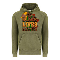 Vintage Olive black lives matter Vintage Hoodie - NancyCooperArtShop
