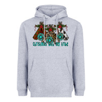Christmas With Tribe Heavyweight Hoodie | Teevron