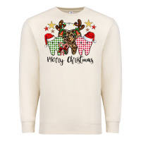 Sandshell merry christmas tooth Premium Sweatshirt - CowhideDigitalArt