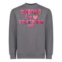 Storm Thanks for tolerating me Valentine's Day Heavyweight Sweatshirt - FaDigitalArtStudio