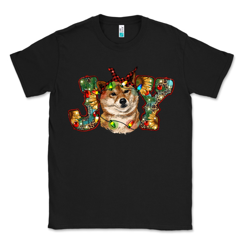Shiba Inu Christmas Joy Classic Tee by RanaPortraitStore | Teevron
