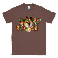 Chestnut shiba inu christmas joy Classic Tee - RanaPortraitStore