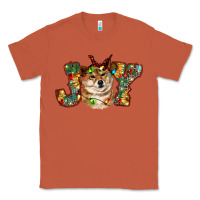 Copper shiba inu christmas joy Classic Tee - RanaPortraitStore