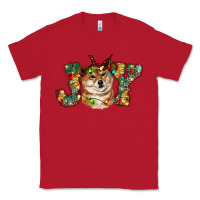 Red shiba inu christmas joy Classic Tee - RanaPortraitStore