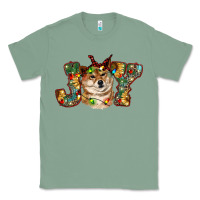 Sage shiba inu christmas joy Classic Tee - RanaPortraitStore