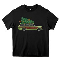 Black christmas vacation car Heavy Core Tee - MaliasSmallBusiness
