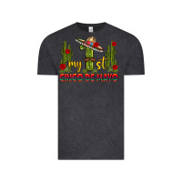 Vintage Black my 1st cinco de mayo Vintage Tee - texasbilliewilder