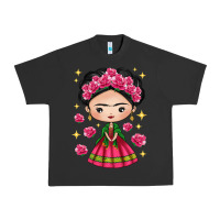 Pigment Black Mexican Girl Urban Heavy Tee - texasbilliewilder