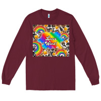 Burgundy love wins Long Sleeve Tee - TumblerDesignByShophia