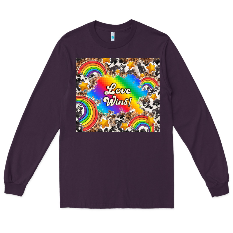 Love Wins Long Sleeve Tee by TumblerDesignByShophia | Teevron